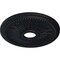 Ekena Millwork Bailey Ceiling Medallion (Fits Canopies up to 5 3/4"), 18"OD x 3 3/4"ID x 1 1/2"P, Steel Gray CM18BISGS - alternate 2